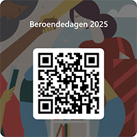 Bild på en QR-kod. Högst upp på bilden står Beroendedagen 2025