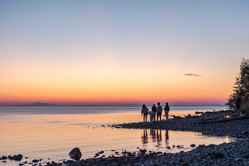 Sommarkväll på Bynäset