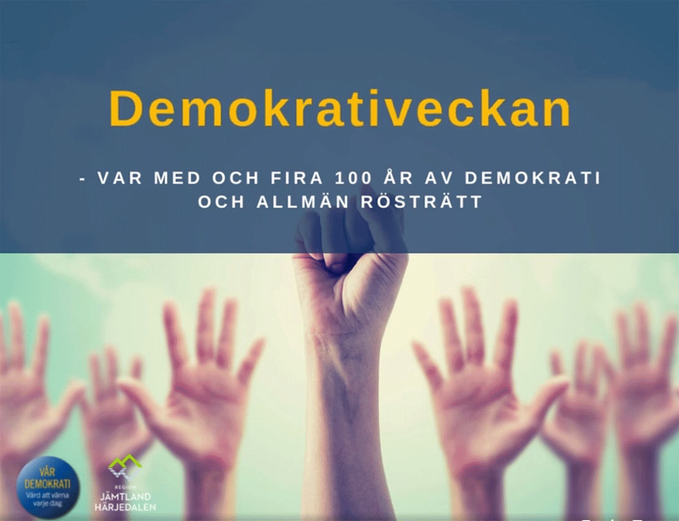 Var med och fira 100 år av demokrati och allmän rösträtt