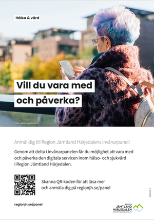 Bild - Vill du vara med och påverka? Anmäl dig till Region Jämtland Härjedalens invånarpanel!